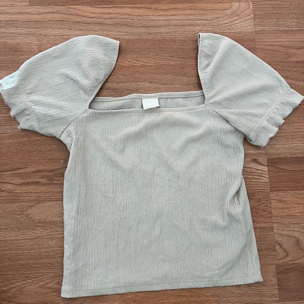 H&M Square Neck Top